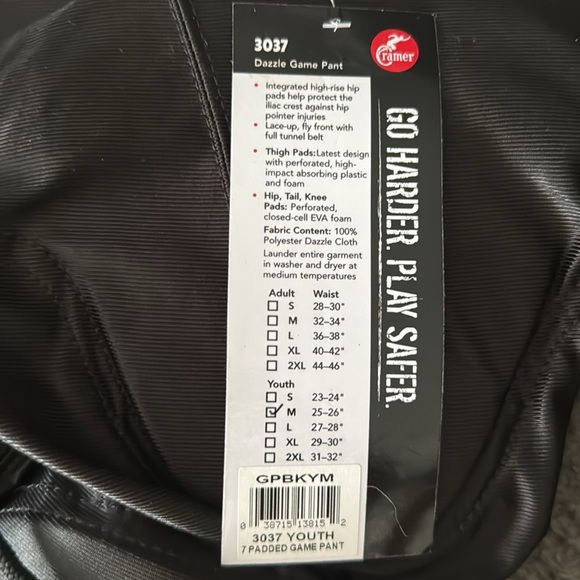 Kid’s football pants youth M - Picture 3 of 3